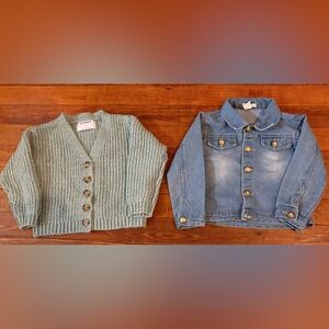 2 fall jackets (size 3t)
